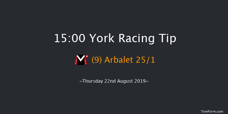 York 15:00 Handicap (Class 2) 8f Wed 21st Aug 2019