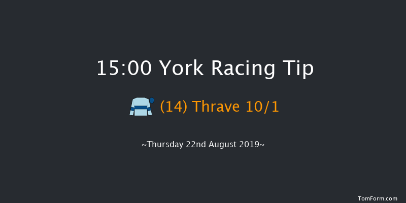 York 15:00 Handicap (Class 2) 8f Wed 21st Aug 2019