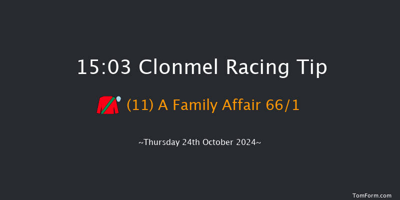 Clonmel  15:03 Maiden Hurdle 20f Thu 3rd Oct 2024