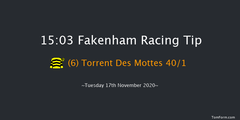Weatherbys Stallion Book Handicap Chase Fakenham 15:03 Handicap Chase (Class 5) 16f Wed 28th Oct 2020