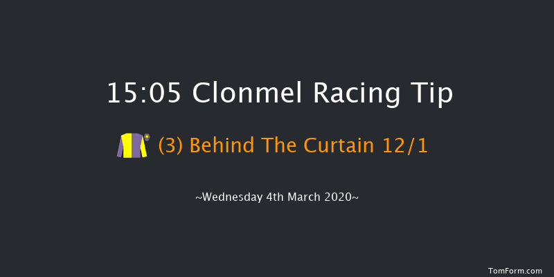 Mullinahone Rated Novice Hurdle Clonmel 15:05 Maiden Hurdle 16f Thu 27th Feb 2020