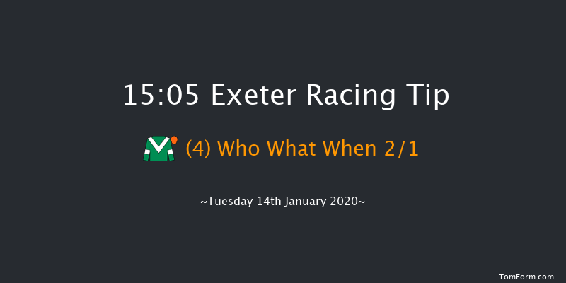 Exeter 15:05 Maiden Hurdle (Class 4) 17f Wed 1st Jan 2020