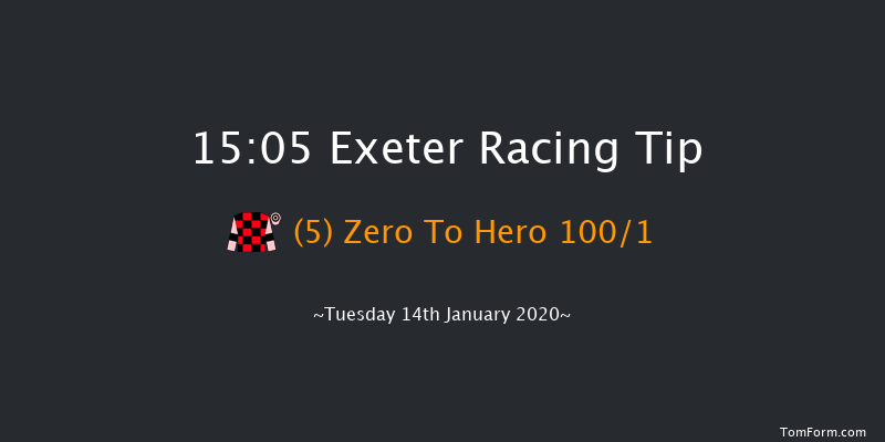 Exeter 15:05 Maiden Hurdle (Class 4) 17f Wed 1st Jan 2020