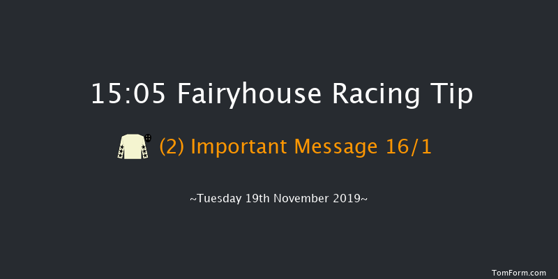 Fairyhouse 15:05 Handicap Hurdle 20f Tue 12th Nov 2019