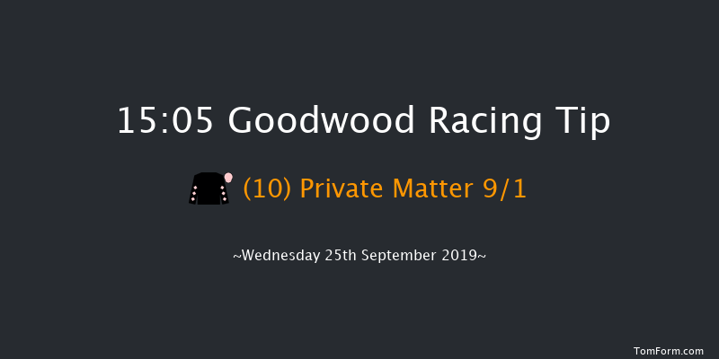 Goodwood 15:05 Handicap (Class 4) 6f Tue 3rd Sep 2019