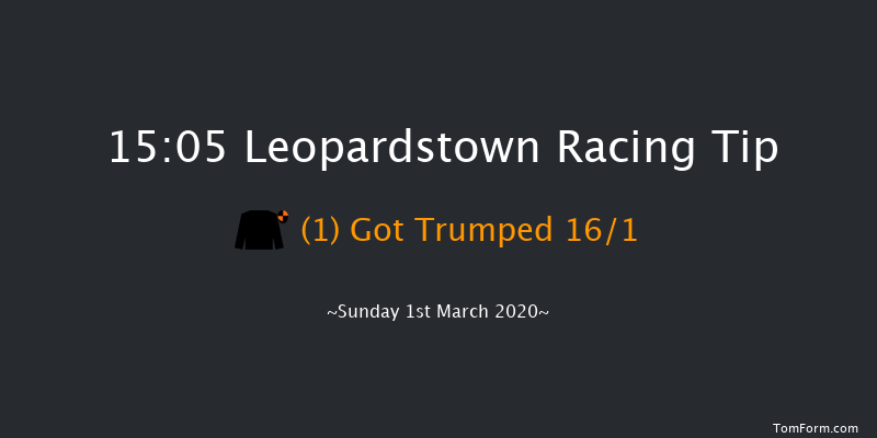 New Leopardstown Racing Hall Hurdle Leopardstown 15:05 Conditions Hurdle 18f Sun 2nd Feb 2020