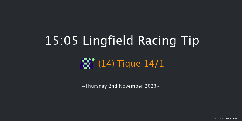 Lingfield 15:05 Maiden Hurdle (Class 4) 20f Wed 1st Nov 2023