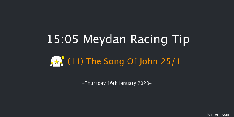 Meydan 15:05 6f 11 run Al Furjan Handicap - Dirt Thu 1st Jan 1970