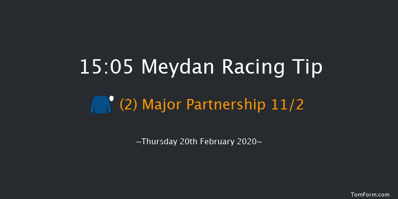 Jaguar XE (Divison 1) Handicap - Turf Meydan 15:05 1m 13 run Jaguar XE (Divison 1) Handicap - Turf Thu 13th Feb 2020