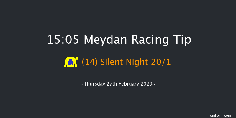 Meydan Classic Sponsored By Mohammed Bin Rashid Al Maktoum City - Listed Stakes - Turf Meydan 15:05 1m 13 run Meydan Classic Sponsored By Mohammed Bin Rashid Al Maktoum City - Listed Stakes - Turf Thu 20th Feb 2020