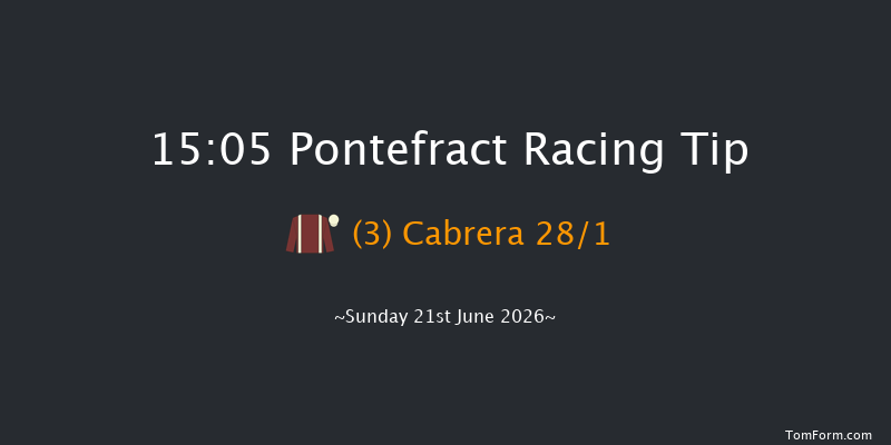 Pontefract 15-05 (Class 1) 12f Mon 8th Jun 2026