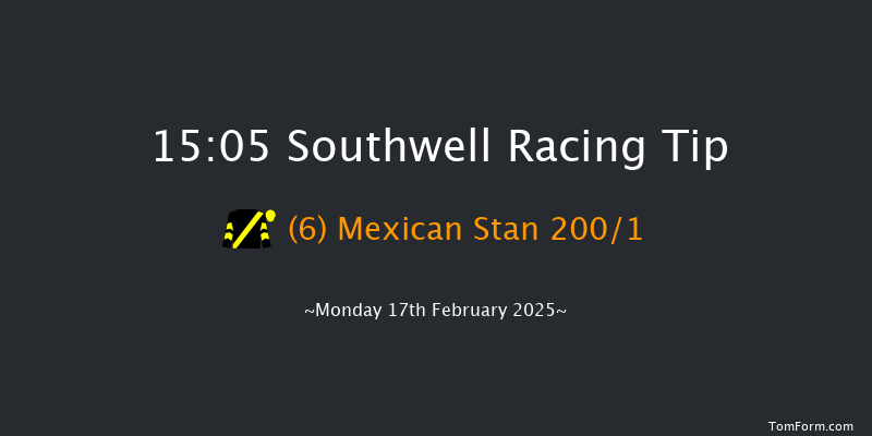 Southwell  15:05 Maiden Hurdle (Class 4) 16f Sat 15th Feb 2025