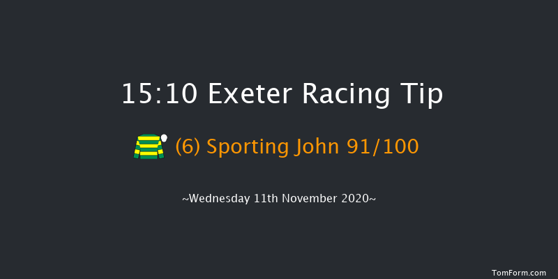 Racing TV HD On Sky 426 Beginners' Chase (GBB Race) Exeter 15:10 Maiden Chase (Class 3) 19f Tue 3rd Nov 2020