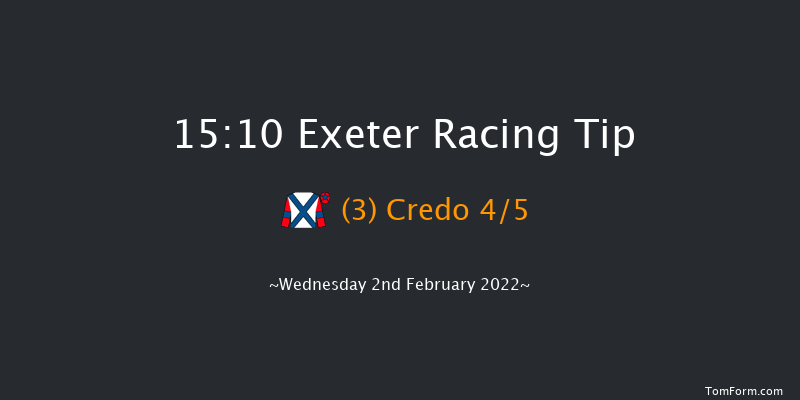 Exeter 15:10 Maiden Hurdle (Class 4) 17f Tue 18th Jan 2022