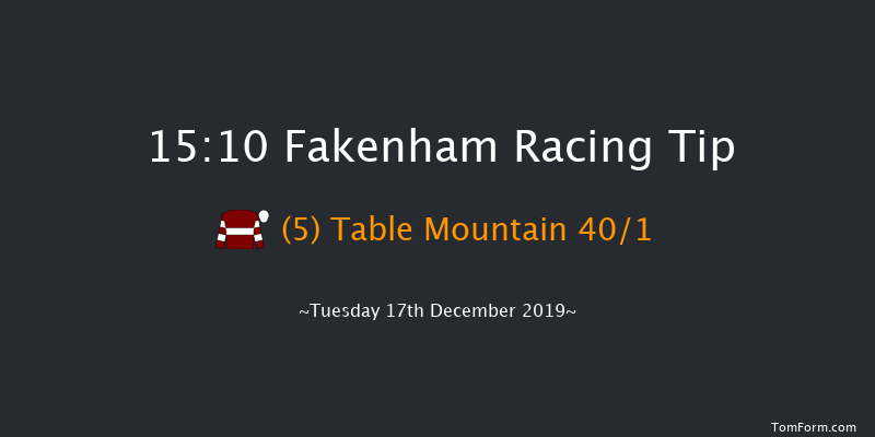 Fakenham 15:10 Maiden Hurdle (Class 4) 20f Tue 19th Nov 2019