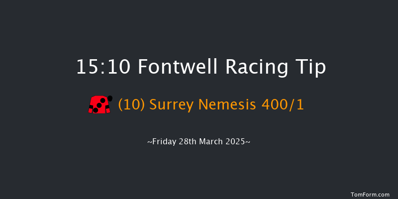 Fontwell  15:10 Maiden Hurdle (Class 4) 18f Mon 17th Mar 2025