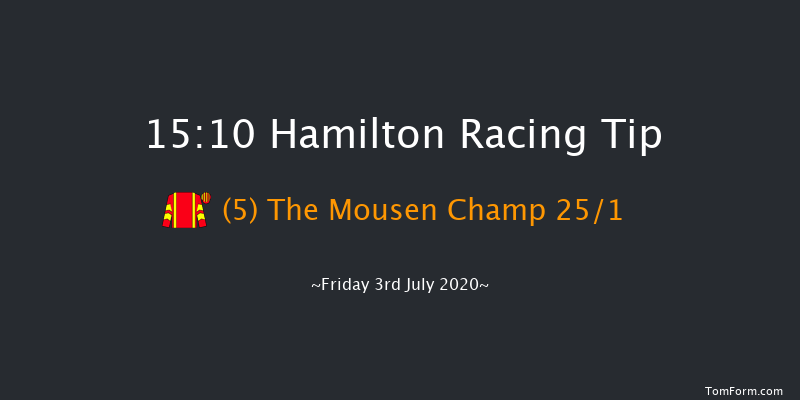 British Stallion Studs EBF Novice Auction Stakes Hamilton 15:10 Stakes (Class 5) 6f Sun 28th Jun 2020