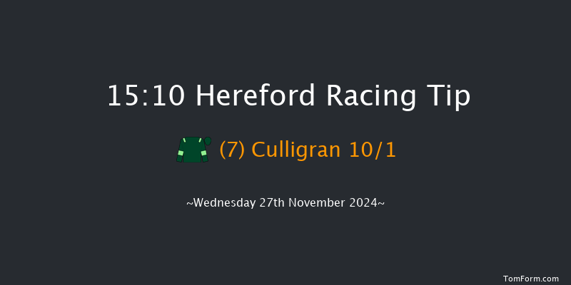 Hereford  15:10 Handicap Hurdle (Class 5) 16f Tue 12th Nov 2024