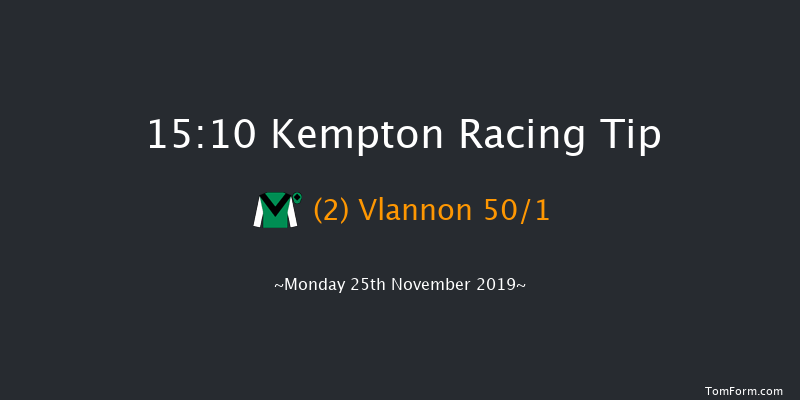 Kempton 15:10 Handicap Hurdle (Class 4) 24f Wed 20th Nov 2019