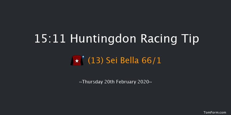 Betway Mares' Maiden Hurdle Huntingdon 15:11 Maiden Hurdle (Class 4) 21f Thu 6th Feb 2020