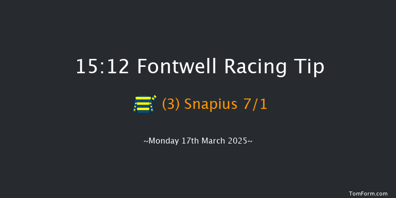 Fontwell  15:12 Handicap Hurdle (Class 4) 18f Thu 6th Mar 2025