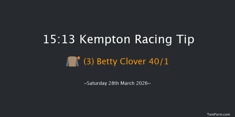 Kempton 15-13 (Class 1) 8f Wed 25th Mar 2026