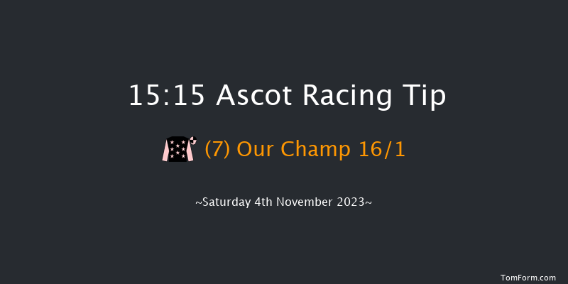 Ascot 15:15 Handicap Hurdle (Class 2) 16f Sat 21st Oct 2023