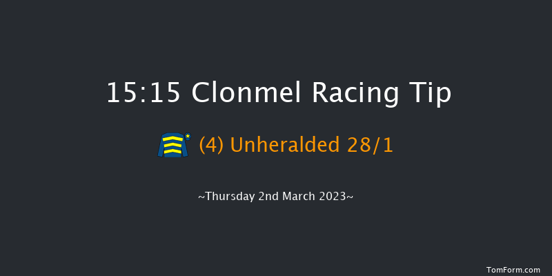 Clonmel 15:15 Maiden Hurdle 16f Thu 16th Feb 2023