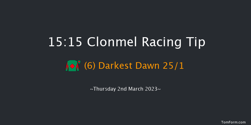 Clonmel 15:15 Maiden Hurdle 16f Thu 16th Feb 2023