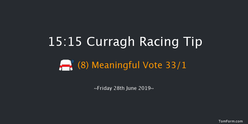 Curragh 15:15 Maiden 6f Thu 27th Jun 2019