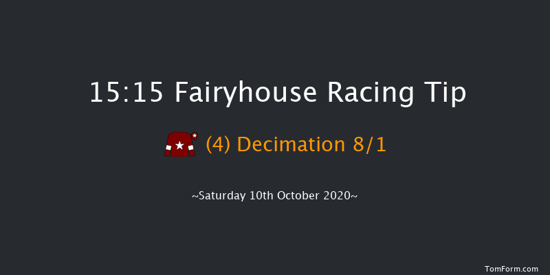 Irish Stallion Farms EBF Maiden Hurdle Fairyhouse 15:15 Maiden Hurdle 16f Thu 1st Oct 2020