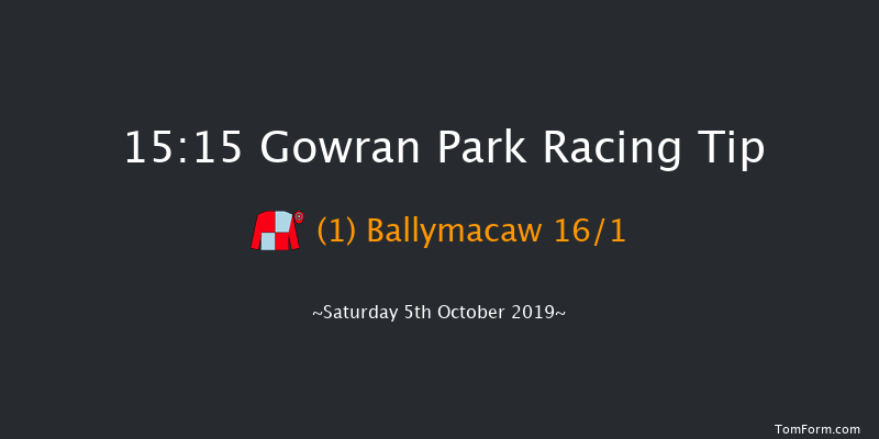 Gowran Park 15:15 Maiden Hurdle 20f Fri 4th Oct 2019