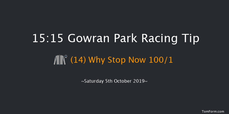 Gowran Park 15:15 Maiden Hurdle 20f Fri 4th Oct 2019