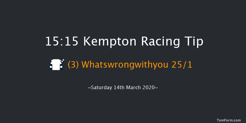 Paddy Power Silver Bowl Handicap Chase Kempton 15:15 Handicap Chase (Class 2) 20f Wed 11th Mar 2020