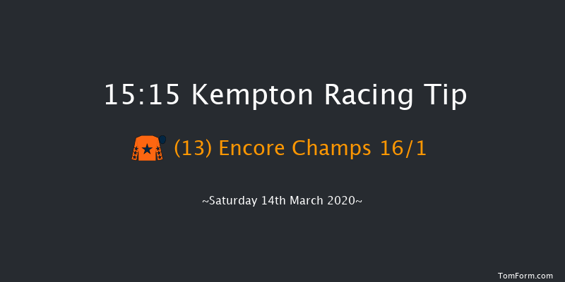 Paddy Power Silver Bowl Handicap Chase Kempton 15:15 Handicap Chase (Class 2) 20f Wed 11th Mar 2020