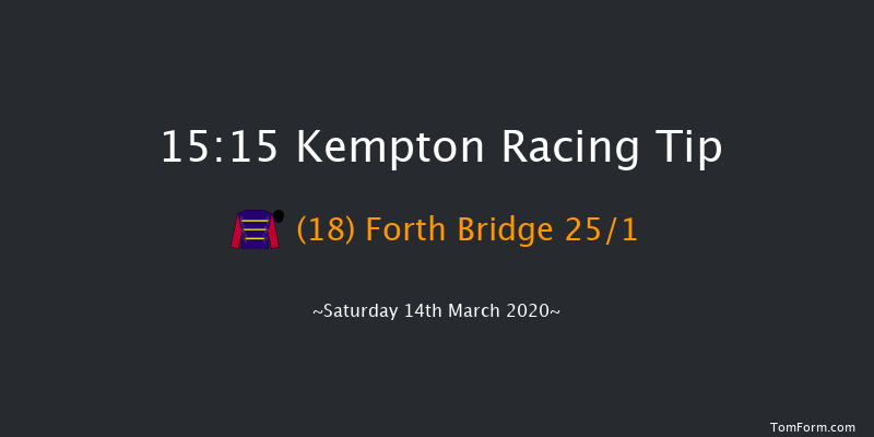 Paddy Power Silver Bowl Handicap Chase Kempton 15:15 Handicap Chase (Class 2) 20f Wed 11th Mar 2020