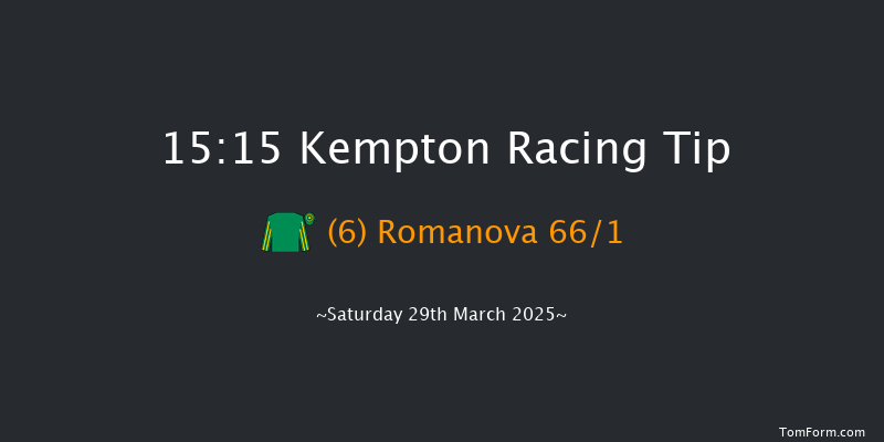 Kempton 15-15 (Class 1) 8f Wed 26th Mar 2025