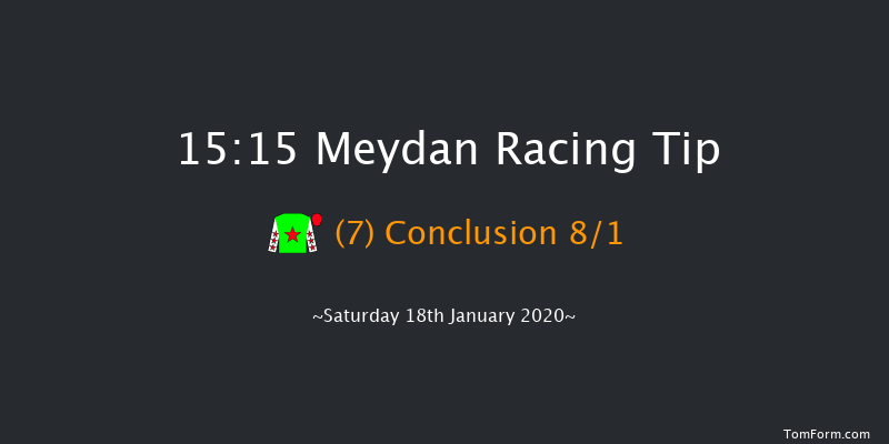 Meydan 15:15 1m 4f 14 run Al Tayer Motors Handicap Thu 16th Jan 2020