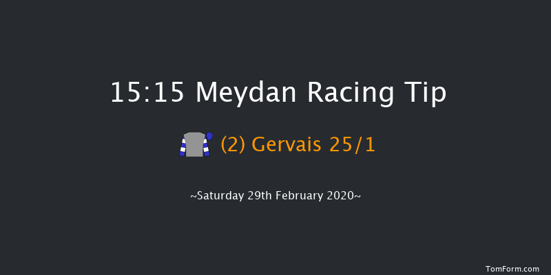 Aliyah Handicap - Dirt Meydan 15:15 7f 15 run Aliyah Handicap - Dirt Thu 27th Feb 2020