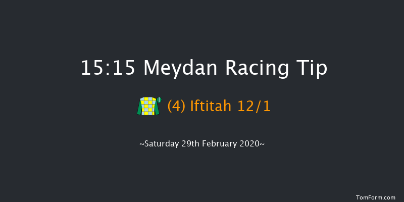 Aliyah Handicap - Dirt Meydan 15:15 7f 15 run Aliyah Handicap - Dirt Thu 27th Feb 2020