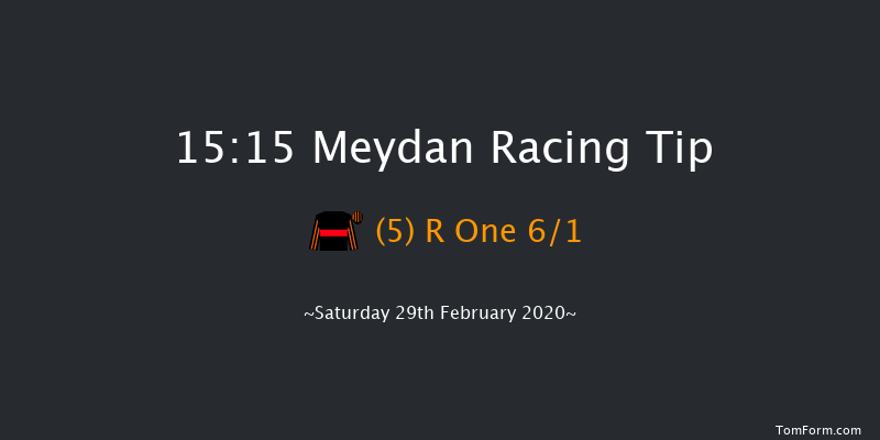 Aliyah Handicap - Dirt Meydan 15:15 7f 15 run Aliyah Handicap - Dirt Thu 27th Feb 2020