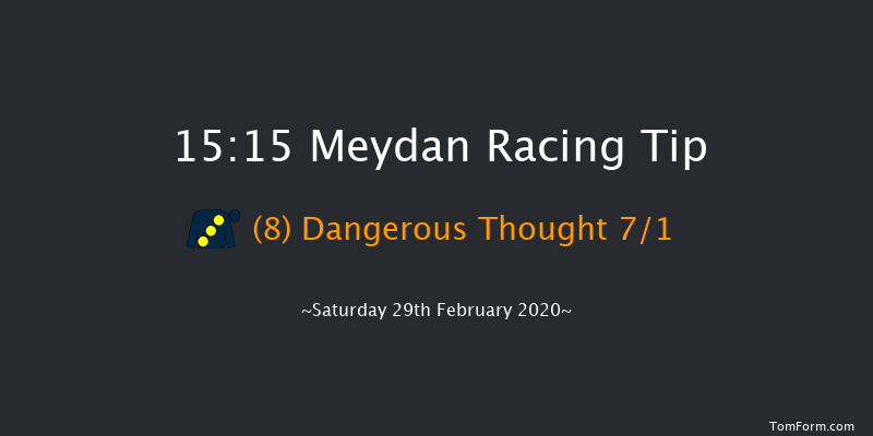 Aliyah Handicap - Dirt Meydan 15:15 7f 15 run Aliyah Handicap - Dirt Thu 27th Feb 2020
