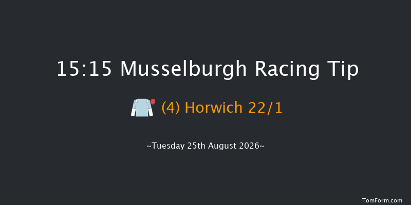 Musselburgh 15-15 (Class 6) 8f Mon 24th Aug 2026