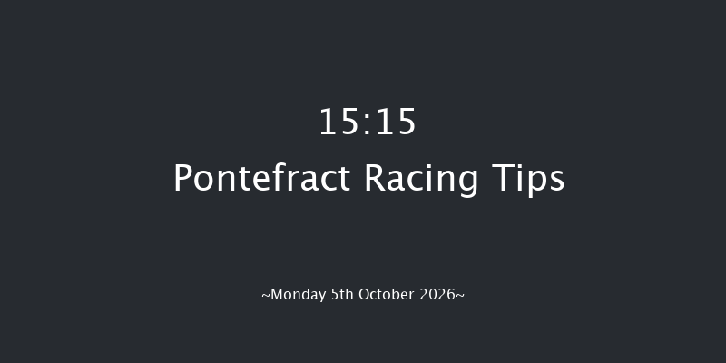 Pontefract 15-15 (Class 3) 6f Thu 24th Sep 2026