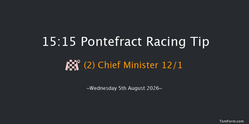 Pontefract 15-15 (Class 4) 6f Sun 26th Jul 2026