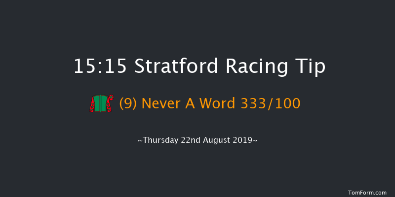 Stratford 15:15 Handicap Hurdle (Class 5) 16f Thu 1st Aug 2019