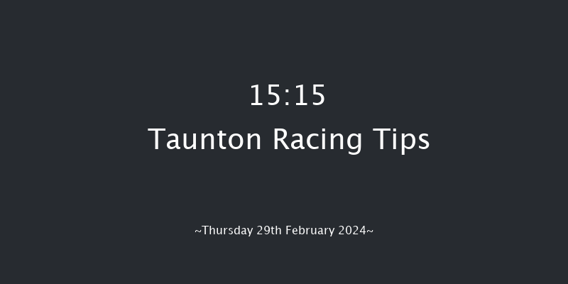 Taunton  15:15 Maiden Hurdle (Class
4) 19f Tue 20th Feb 2024