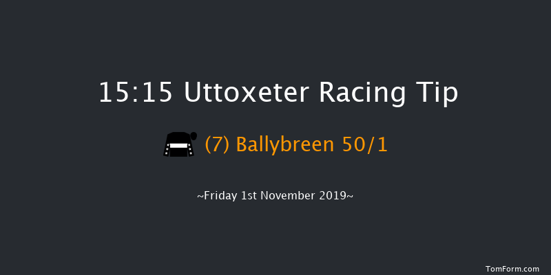Uttoxeter 15:15 Handicap Chase (Class 5) 20f Fri 18th Oct 2019