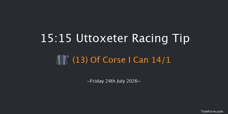 Uttoxeter 15-15 (Class 5) 24f Wed 15th Jul 2026