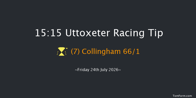 Uttoxeter 15-15 (Class 5) 24f Wed 15th Jul 2026